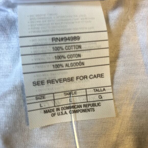 NWT MLB Genuine Merchandise Tampa Bay Rays T-Shirt Womens Size L Baseball Studs - Picture 4 of 10